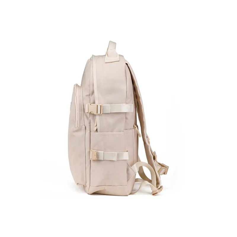 RUIGOR Fabric Backpack Unisex Ecru-4