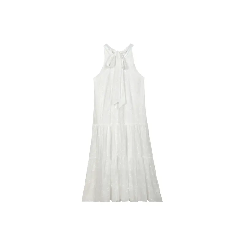 EIDOLON GRAIN Slip Dress Women's White-1