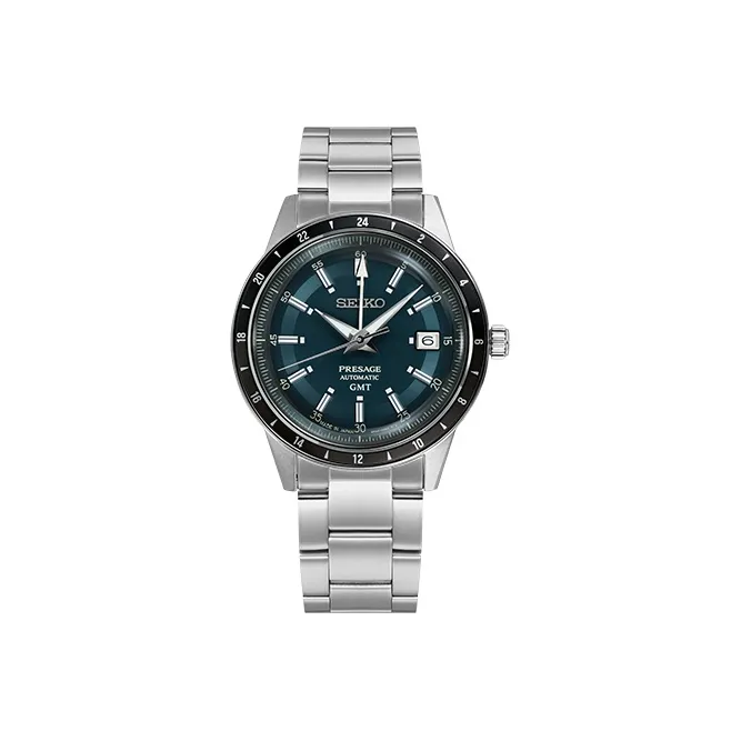 SEIKO Automatic Mechanical Movement Stainless Steel Strap Watch 40.75mm Men's Watches Blue Dial SSK009J1-1