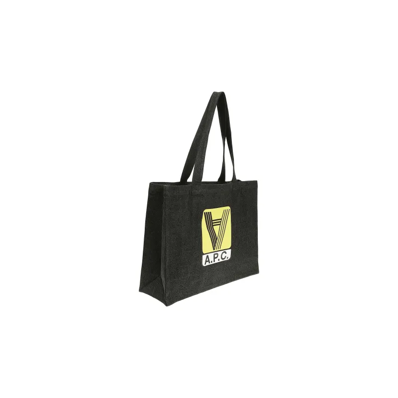 A.P.C Diane Logo Printed Tote Bag-1