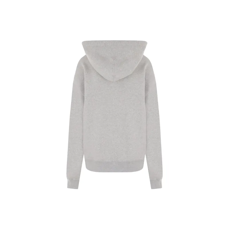 JIL SANDER + Logo Printed Drawstring Hoodie-1
