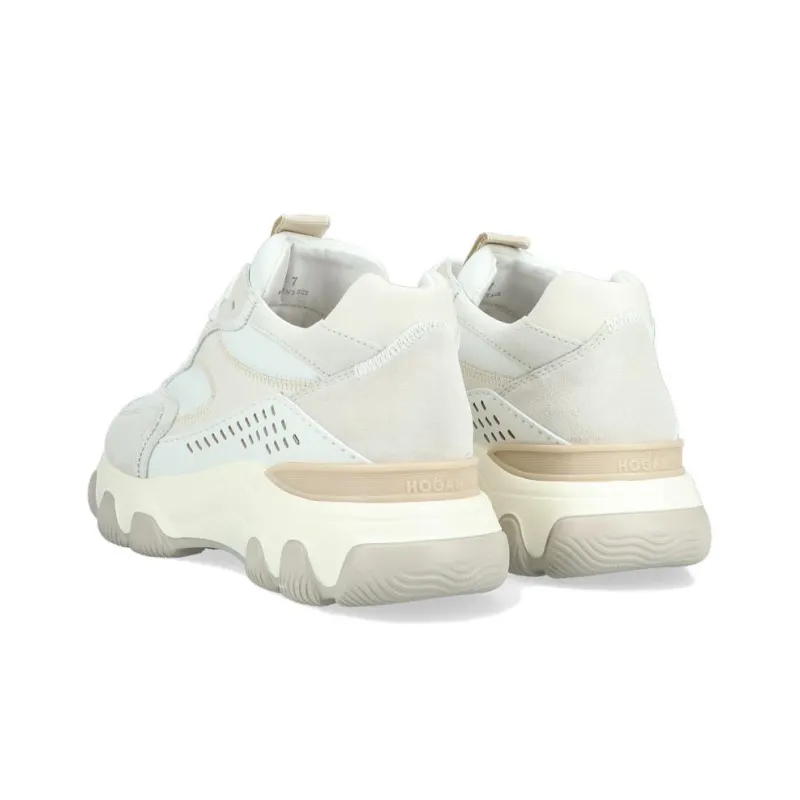 HOGAN Hyperactive Lace-up Leather Sneakers-4