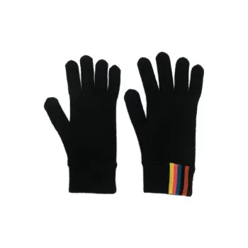Paul Smith Stripe print Wool Gloves