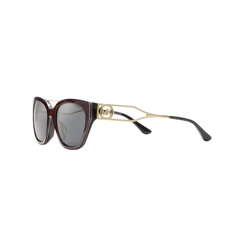 MICHAEL KORS Plastic Irregular Shape Sunglasses Unisex Brown-0