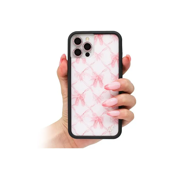 WILDFLOWER Silicone Material Ballet Shoes Phone Cases Compatible With Apple IPhone 16/15/14/Pro/Mac-1