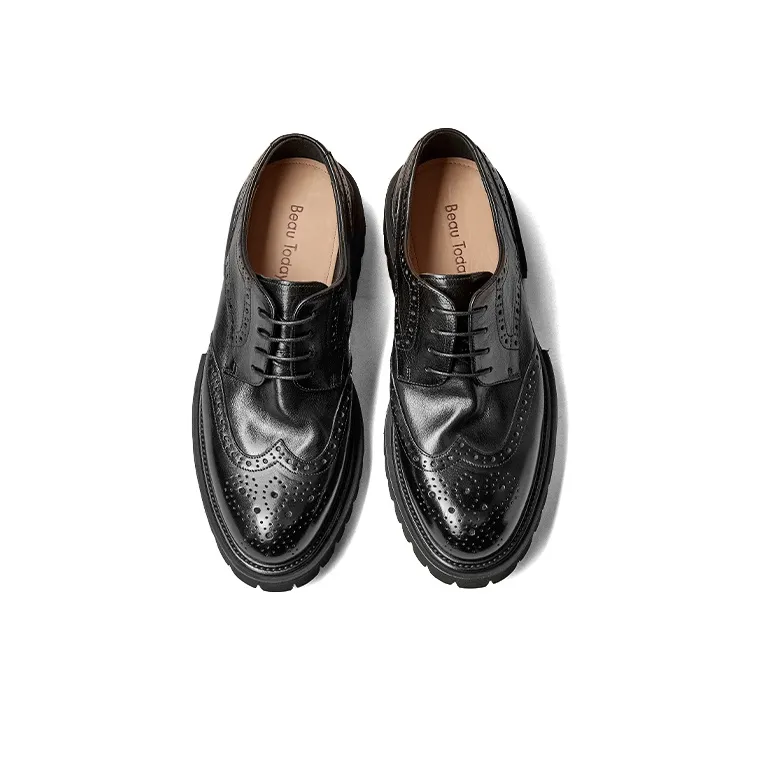 Beau Today Dress Shoes 3.8cm Men's Classic Black-4