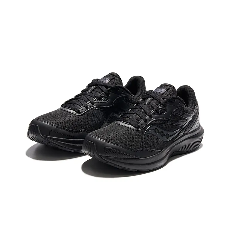 Saucony Cohesion Cohesion 16 Cushioning Low Top Casual Running Shoes Men's Black-2