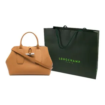 LONGCHAMP Medium Roseau Top Handle Bag