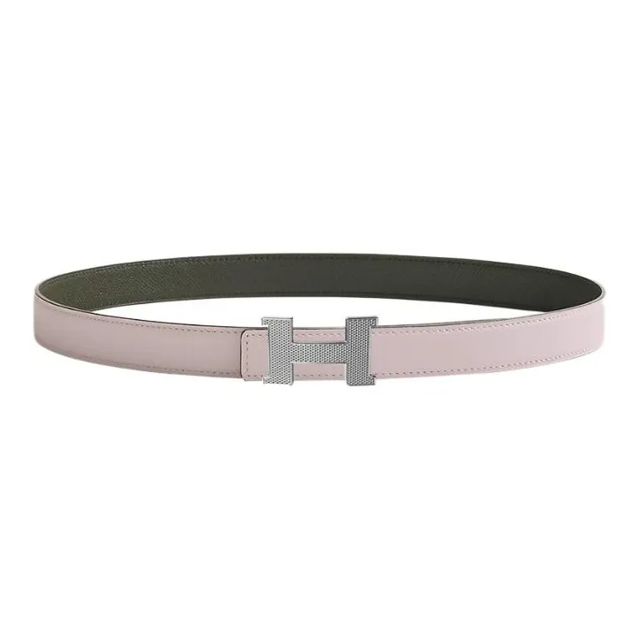 HERMES Constance Leather Belts Women's Purple-0