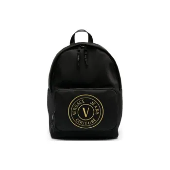 VERSACE JEANS COUTURE Polyamide Backpack Regular Men's Black