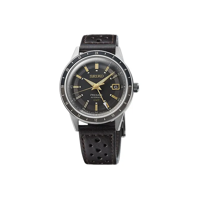SEIKO Automatic Mechanical Movement Stainless Steel Strap Watch 40.75mm Men's Watches Blue Dial SSK009J1-11