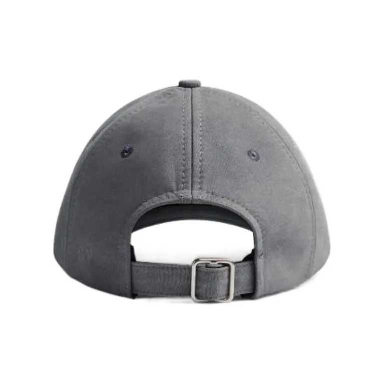 Bottega Veneta Cow Leather Baseball Caps Men's Gray-1