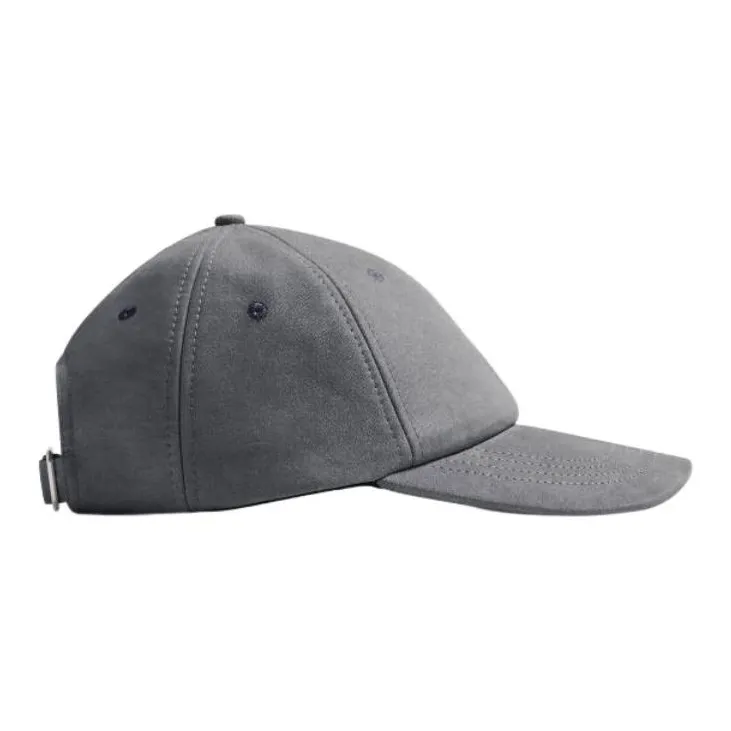 Bottega Veneta Cow Leather Baseball Caps Men's Gray-2