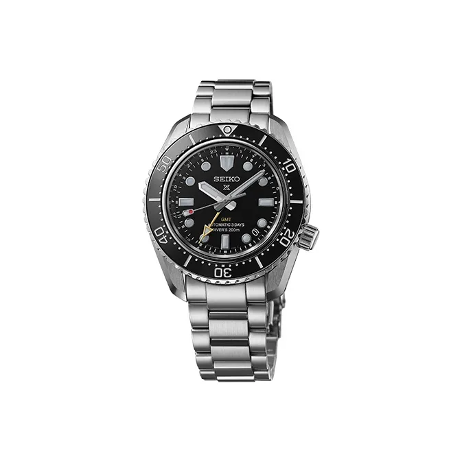 SEIKO Automatic Mechanical Movement Stainless Steel Strap Watch Unisex Black Dial-2