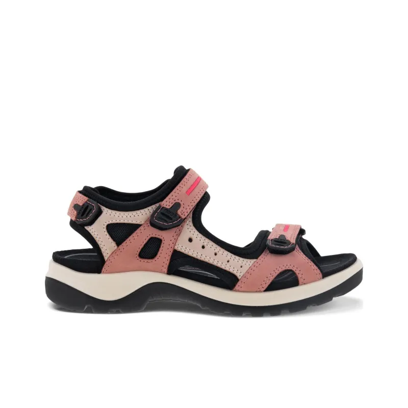 Ecco Beach Sandals Women's Rose Pink-1