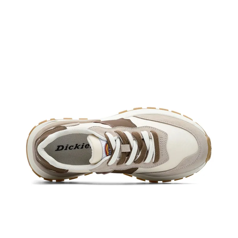 Dickies Low Top Running Shoes Women's Beige Coffee-2