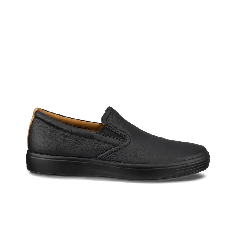 Ecco Soft 7 Men's Casual Shoes Men Low Top Black-1