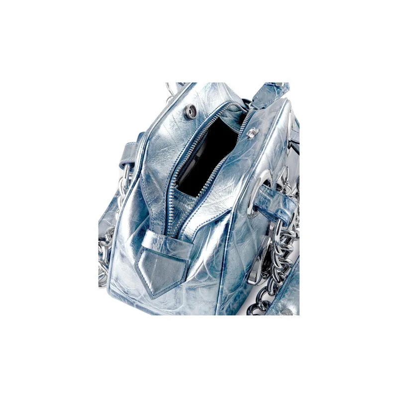 Vivienne Westwood Calfskin One Shoulder Handbags Regular Women's Blue-2