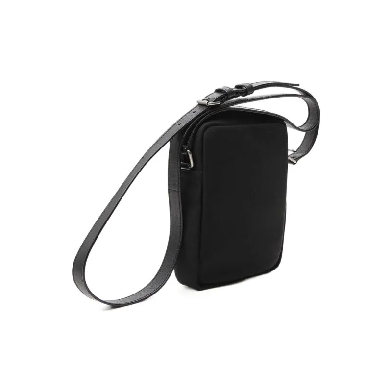 SAINT LAURENT Nylon Shoulder Bag Crossbody Bag Men's Black-2