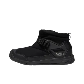 KEEN Hoodromeo Mini Slip Resistant Mid Top Outdoor Shoes Men's Black