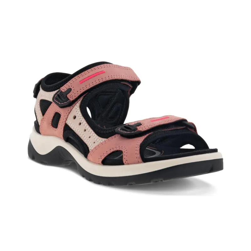 Ecco Beach Sandals Women's Rose Pink-2