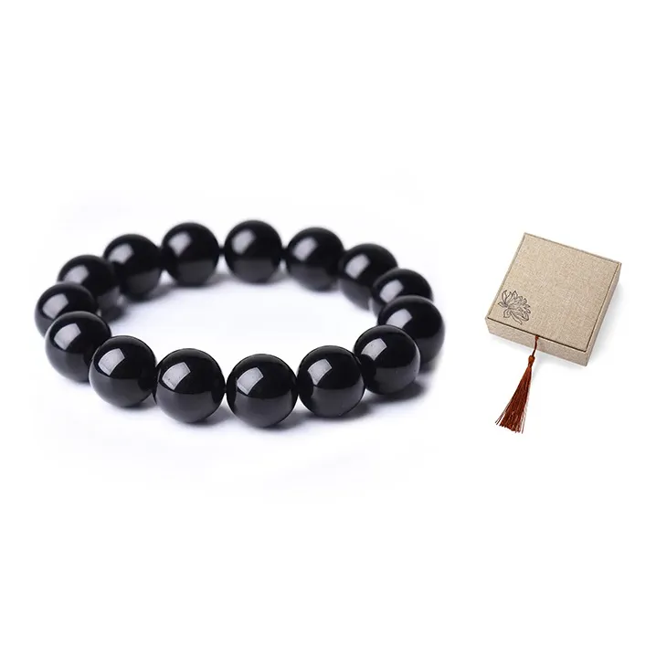 SUNFEEL Obsidian Jade Bracelets Unisex-7