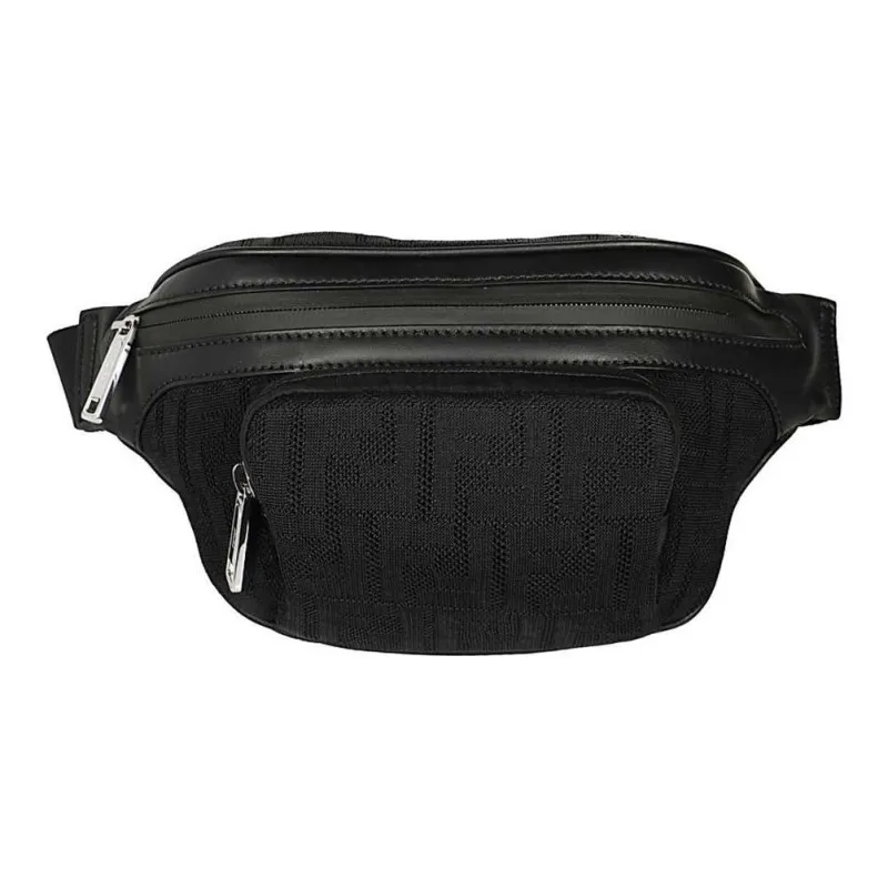 FENDI Polyester Sling Bag Fanny Pack Regular Men's Black-1