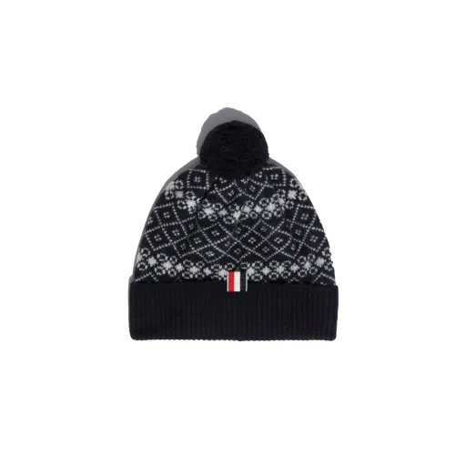 THOM BROWNE Beanies Unisex Black