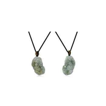 AGOVSKI Bean Type Jadeite Pendants Unisex