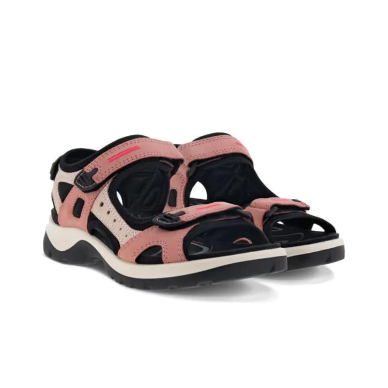 Ecco Beach Sandals Women's Rose Pink-3