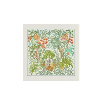 HERMES Silk Scarves Women's Multicolor