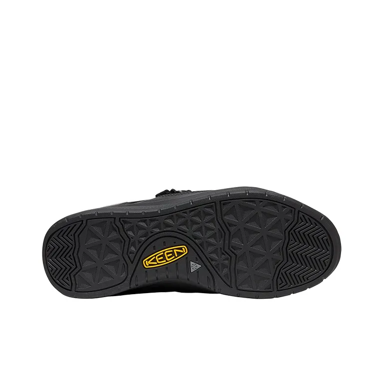 KEEN Hoodromeo Mini Slip Resistant Mid Top Outdoor Shoes Men's Black-5