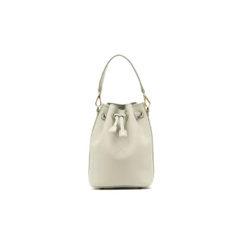 MCM Leather Bucket Bags Shoulder Bag Crossbody Bag Handbag Mini Women's Light Green