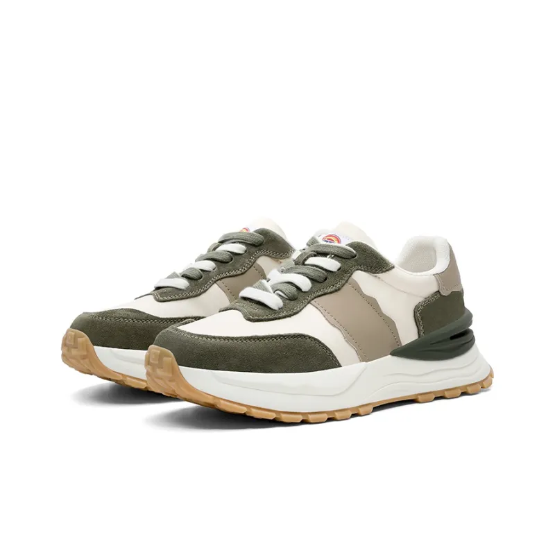 Dickies Low Top Running Shoes Women's Light Khaki Green-4
