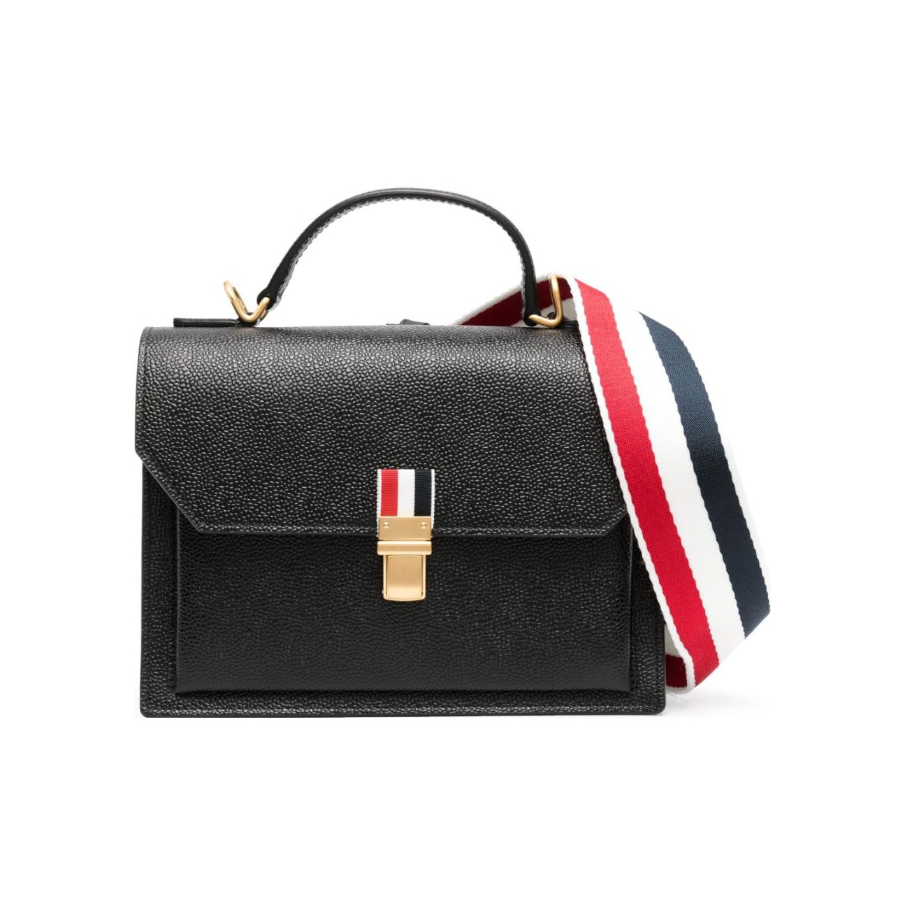ブラック（黒）系 THOM BROWNE(トムブラウン) ボストンバッグ