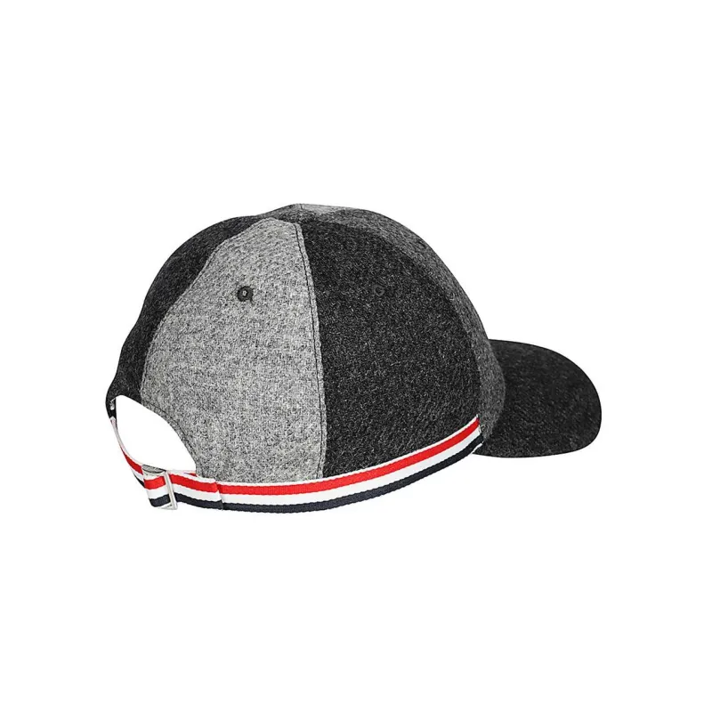 THOM BROWNE Baseball Caps Men's Gray-1