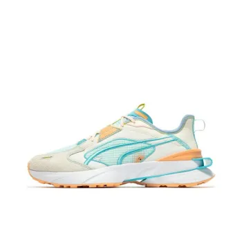 PUMA Pwrframe Casual Shoes Unisex Low Top Orange Pink