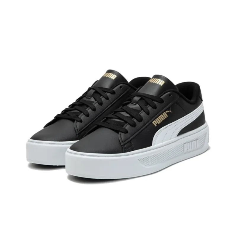 PUMA Smash Platform V3 Sneakers 'Black White' Women's-2