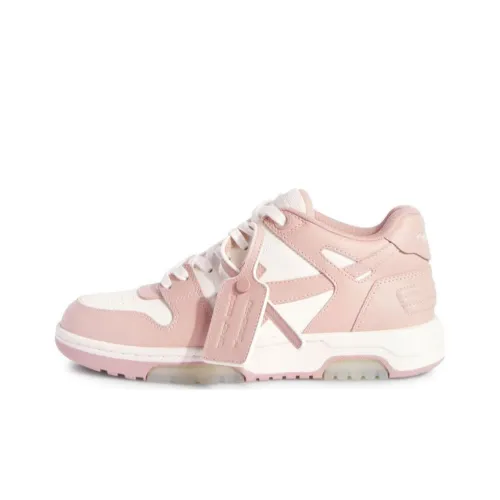 OFF-WHITE Out Of Office OOO Pink White Women's