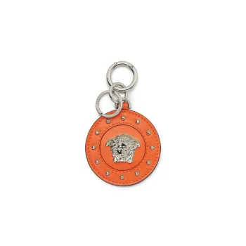 VERSACE Keychain Keychains Men's Orange