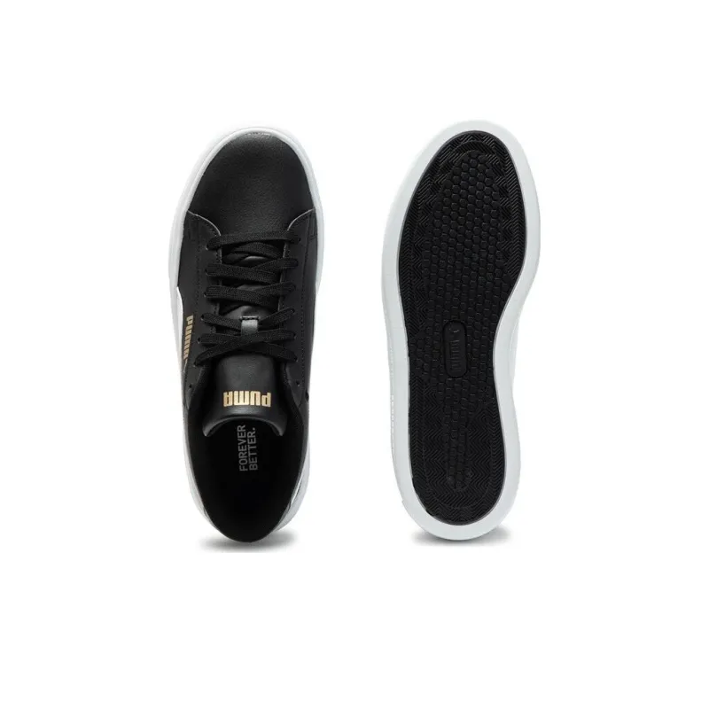 PUMA Smash Platform V3 Sneakers 'Black White' Women's-4