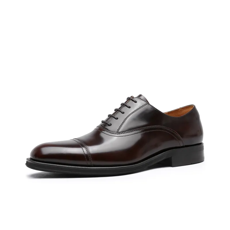 Desai Dress Shoes Men's Light Brown-1