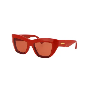Bottega Veneta Rectangle Frame Sunglasses