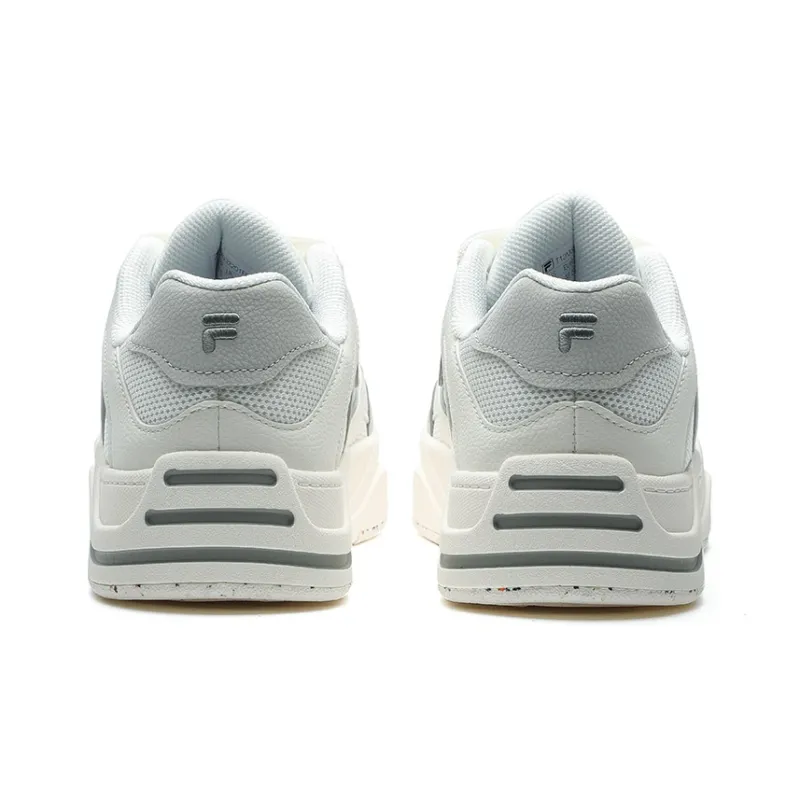 FILA FUSION 50 50 Wide Coverage Cushioning Impact Resistance Quick Dry Low Top Skateboard Shoes Men's Milk White-3