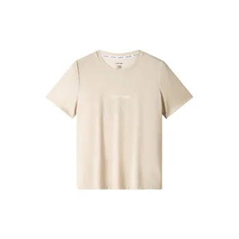 CALVIN KLEIN Pajama Top Women's Oat Milk