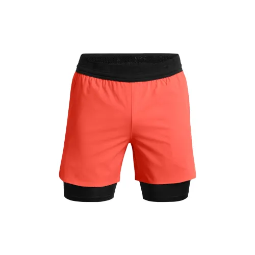 Under Armour Woven Collection Casual Shorts Men Orange