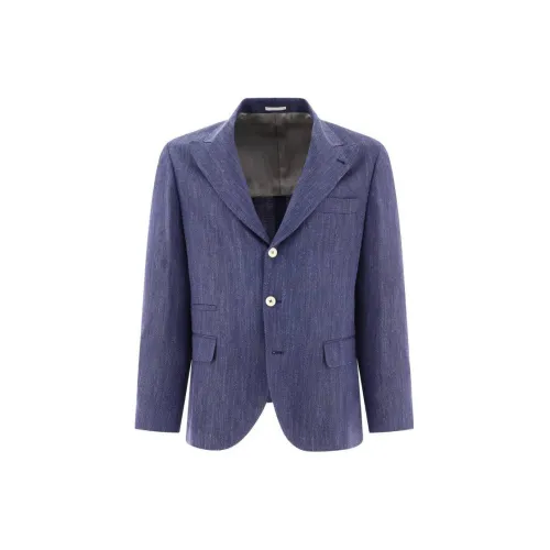 Brunello Cucinelli Jackets Men Blue