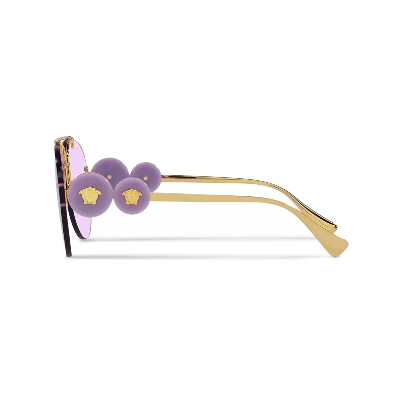 VERSACE Pilot Frame Sunglasses-2