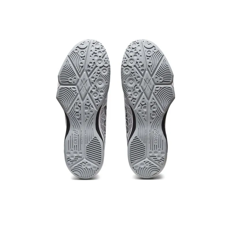 Asics Gel-Fastball Anti-Slip Wear-Resistant Low-Top Training Shoes Unisex White Black-3