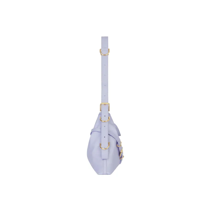 Givenchy Voyou Cow Leather Handbag, Shoulder Bag Women's Light Purple-1